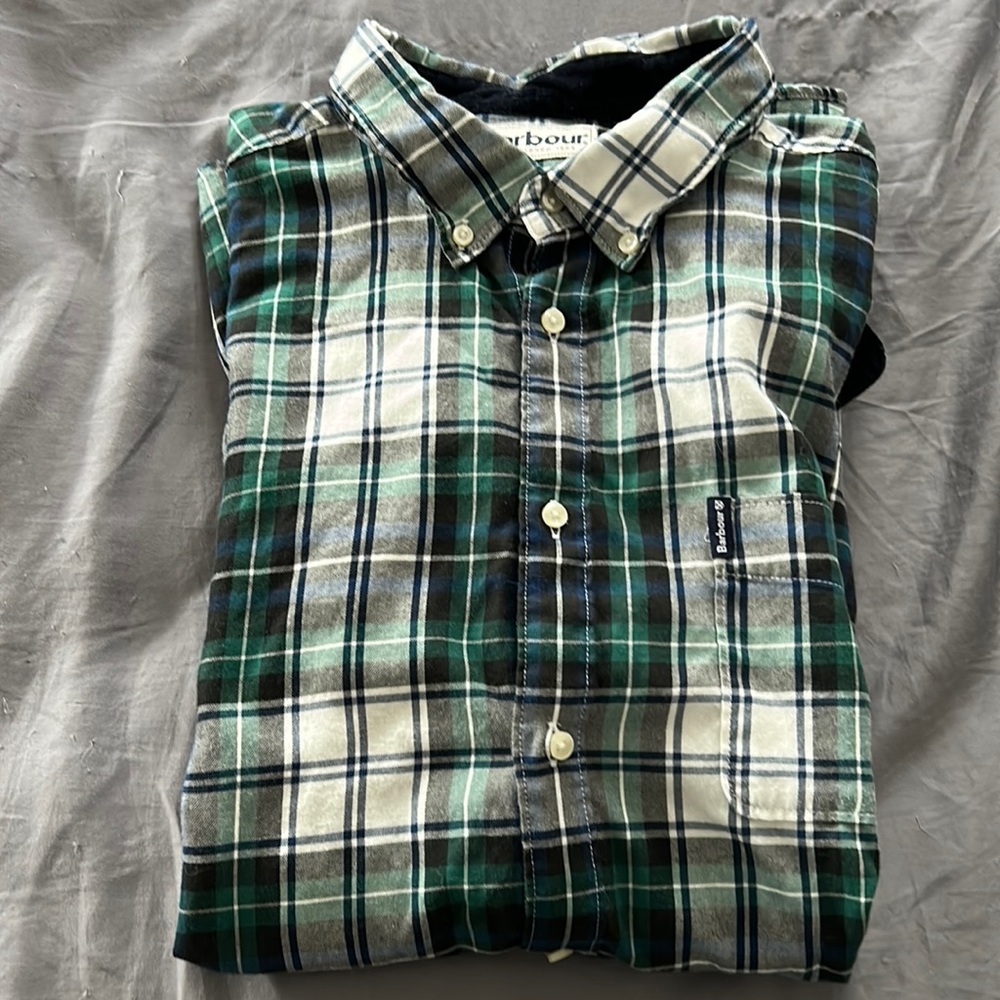 Barbour button down XL